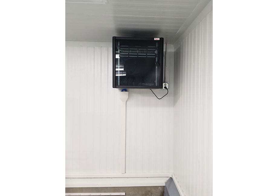 Installing Data Cabling Enclosure