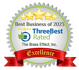 The Brass Effect, Inc. Receives 2023 Certificate of Excellence