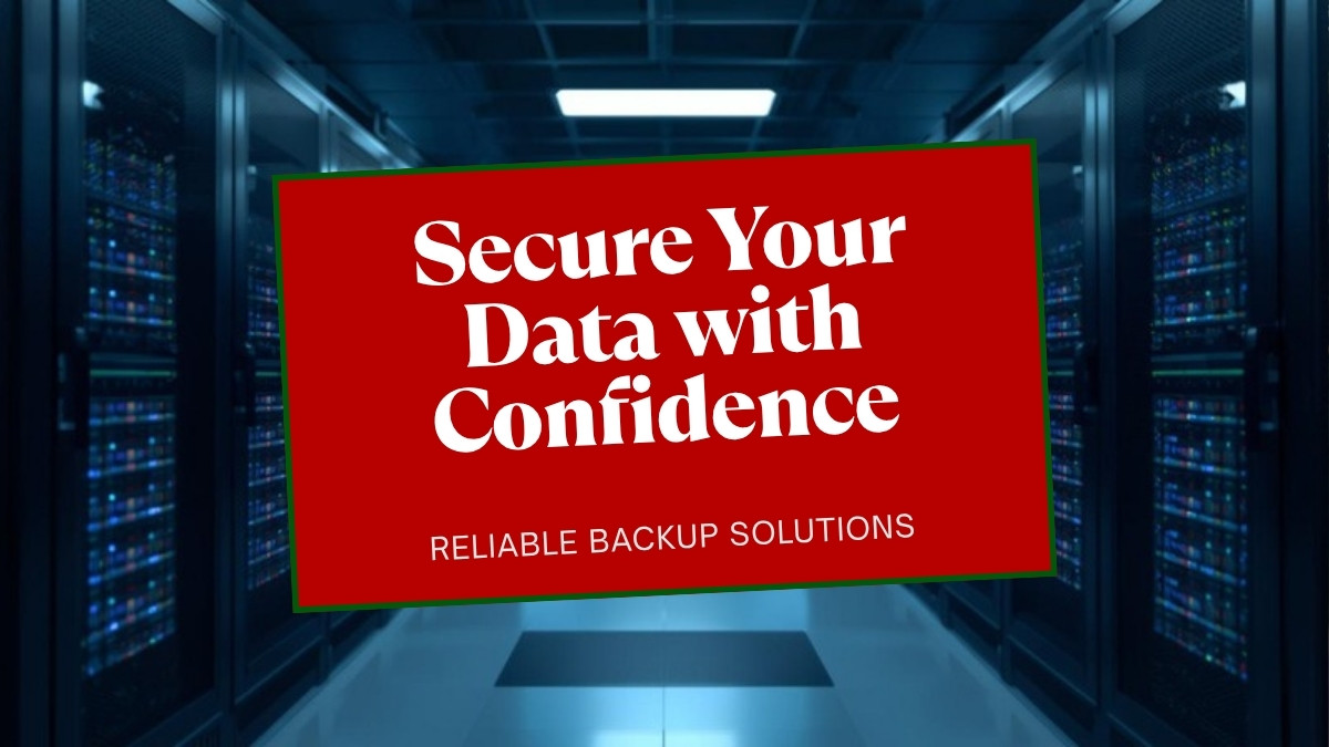 Data backup services in Frisco TX — secure server rack with backup infrastructure managed by The Brass Effect